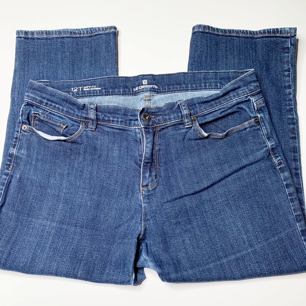Liz Claiborne City Fit boyfriend jeans, size 12T